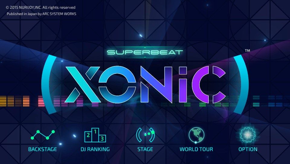 Superbeat: XONiC screenshot 3 for Nintendo Switch